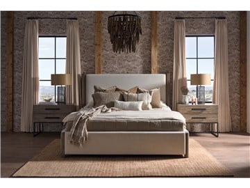 Thumbnail Boulder Upholstered Bed King 1